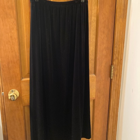 Skirt and cowl neck top large denim and co - Picture 3 of 13